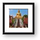 Sitting Buddha Framed Print