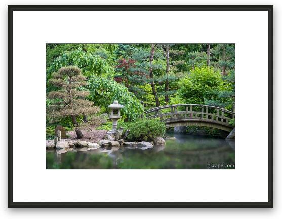 Japanese Garden Framed Fine Art Print