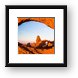 Turret Arch at Sunrise Framed Print