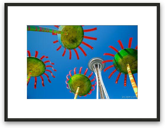 Seattle Center - Sonic Bloom Framed Fine Art Print