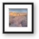 Badlands National Park Color Panoramic Framed Print