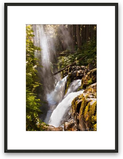 Sol Duc Falls Framed Fine Art Print