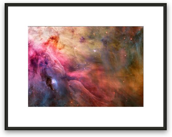 LL Ori and the Orion Nebula Framed Fine Art Print