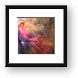 LL Ori and the Orion Nebula Framed Print