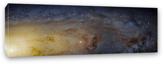 Hubble's High-Definition Panoramic View of the Andromeda Galaxy Fine Art Canvas Print