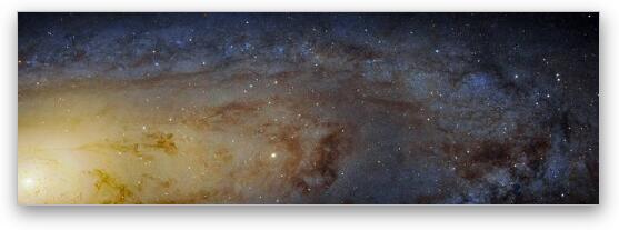 Hubble's High-Definition Panoramic View of the Andromeda Galaxy Fine Art Metal Print