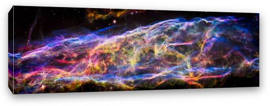 Revisiting the Veil Nebula Fine Art Canvas Print