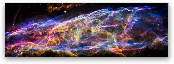 Revisiting the Veil Nebula Fine Art Print