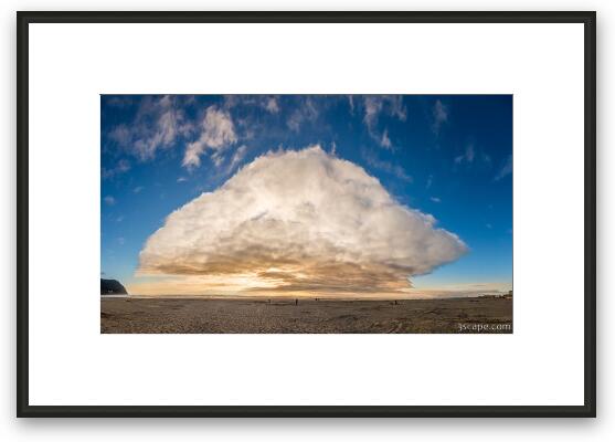 Mushroom Cloud Framed Fine Art Print