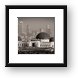 Griffith Observatory Black and White Framed Print