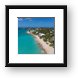 Grand Cayman Properties Aerial Framed Print