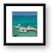 Rum Point Boats Framed Print