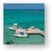 Rum Point Boats Metal Print