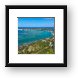 Rum Point from Starfish Point. Framed Print