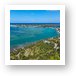 Rum Point from Starfish Point. Art Print