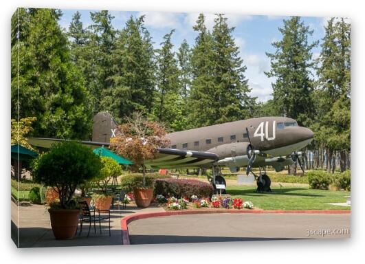 Douglas C-47 Skytrain Fine Art Canvas Print