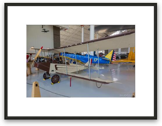 Curtiss JN-4 Jenny (Cloud Dancer 3/4 replica) Framed Fine Art Print