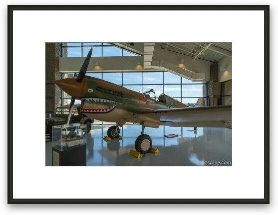 Curtiss P-40 Warhawk Framed Fine Art Print