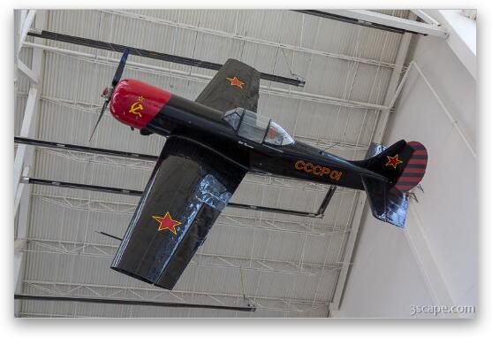 Yakovlev YAK-50 Aerobatic Aircraft Fine Art Metal Print