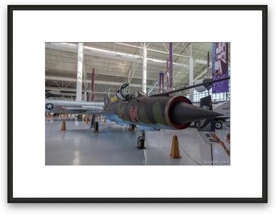 MiG 21MF Fishbed-J Framed Fine Art Print