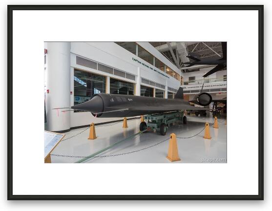 Lockheed D-21 Drone Framed Fine Art Print
