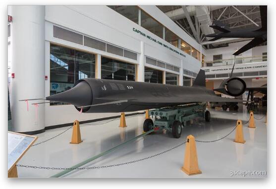 Lockheed D-21 Drone Fine Art Metal Print