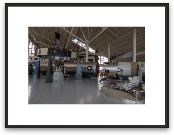 Evergreen Space Museum Framed Fine Art Print