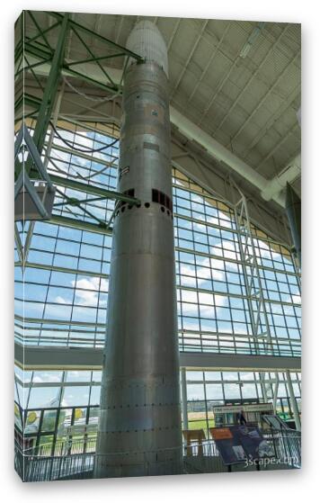 Titan II SLV ICBM Fine Art Canvas Print