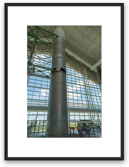 Titan II SLV ICBM Framed Fine Art Print