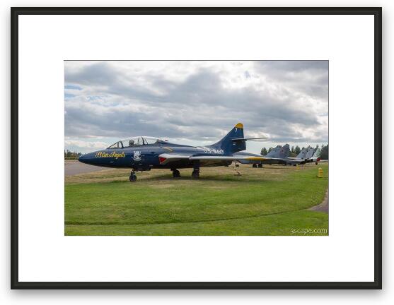Grumman TF-9J Cougar Framed Fine Art Print