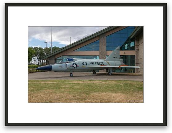 Convair F-102A Delta Dagger Framed Fine Art Print