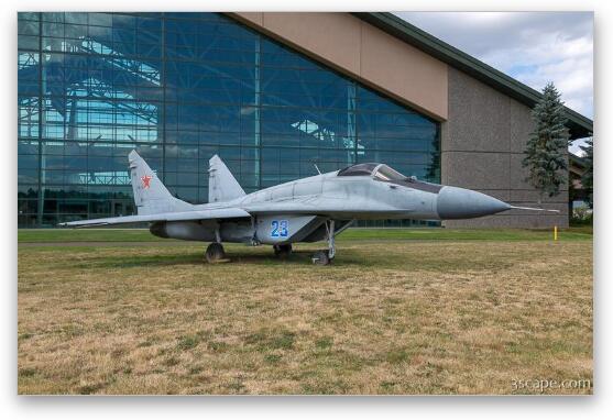 Mikoyan-Gurevich MiG-29 Fulcrum A Fine Art Metal Print