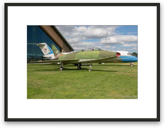 North American F-100F Super Sabre Framed Fine Art Print