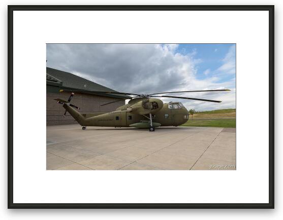 Sikorsky CH-37B Mojave Framed Fine Art Print