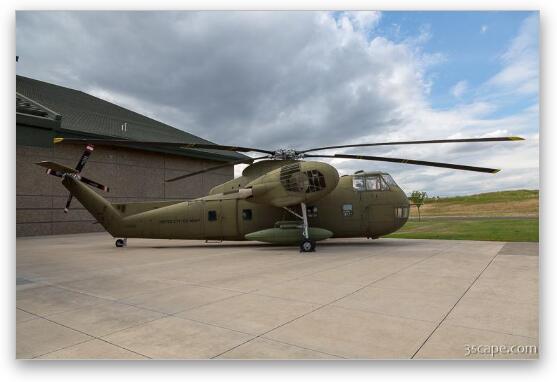 Sikorsky CH-37B Mojave Fine Art Metal Print