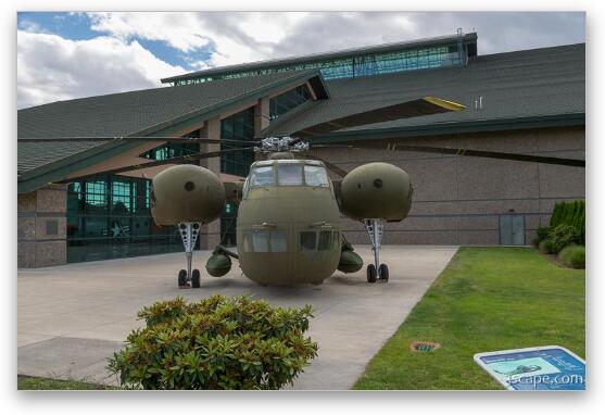 Sikorsky CH-37B Mojave Fine Art Metal Print