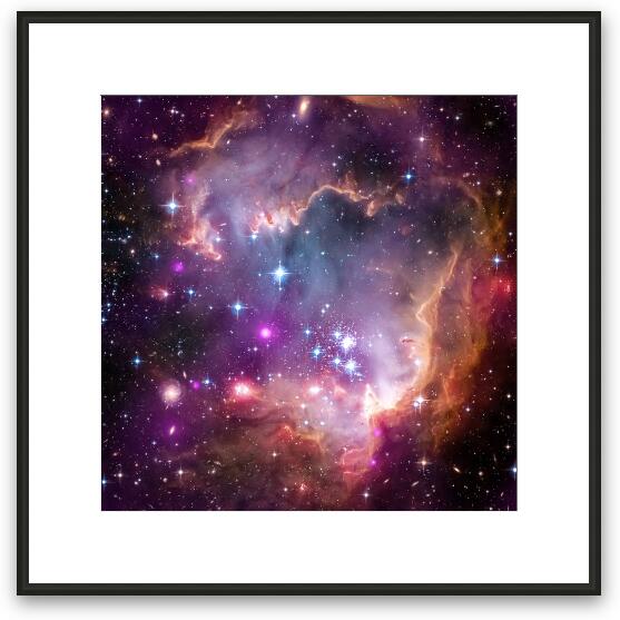 Wing of the Small Magellanic Cloud Framed Fine Art Print