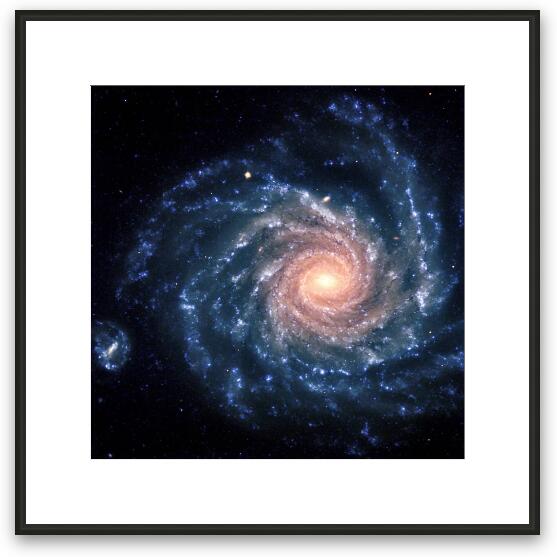 Spiral galaxy NGC 1232 Framed Fine Art Print