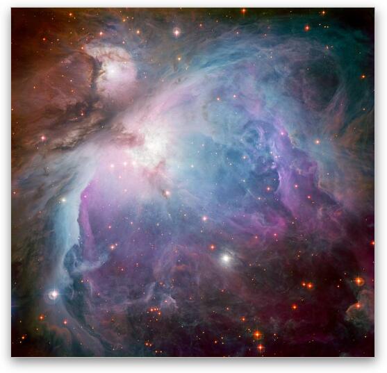The Orion Nebula Fine Art Metal Print