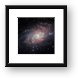 Very Detailed View of the Triangulum Galaxy Framed Print