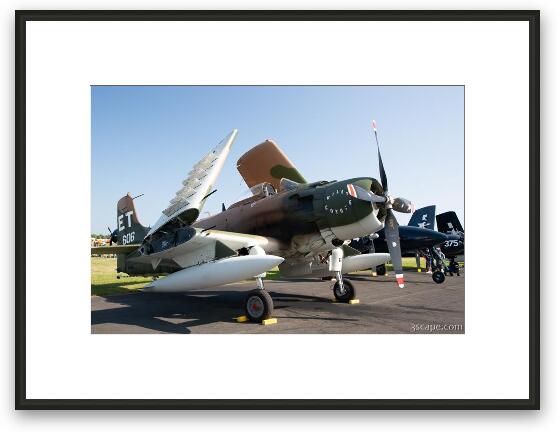 AD-6 Wiley Coyote  Framed Fine Art Print