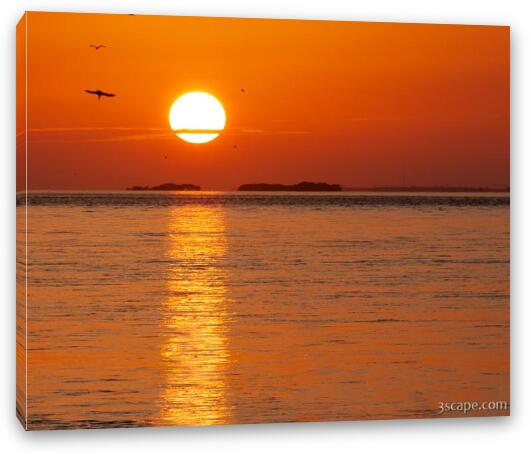 Florida Keys Sunset Fine Art Canvas Print