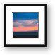 Costa Rican Afterglow Framed Print