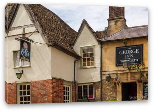 The George Inn Wadworth Fine Art Canvas Print