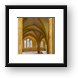 Snape's Classroom in Lacock Abbey Framed Print