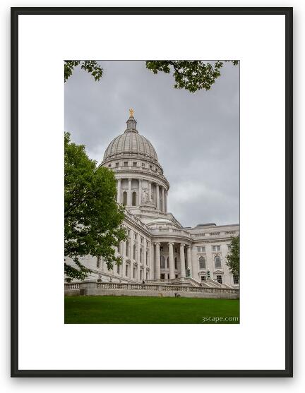 Madison Capital Building Framed Fine Art Print