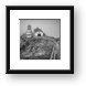 Point Reyes Lighthouse in Fog Framed Print