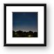 Comet NEOWISE over DuPage County Framed Print