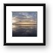 Cannon Beach Reflection Panoramic Framed Print