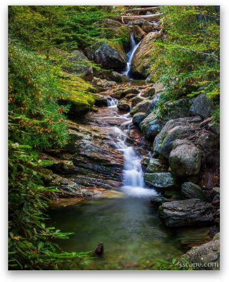 Skinny Dip Falls Fine Art Metal Print